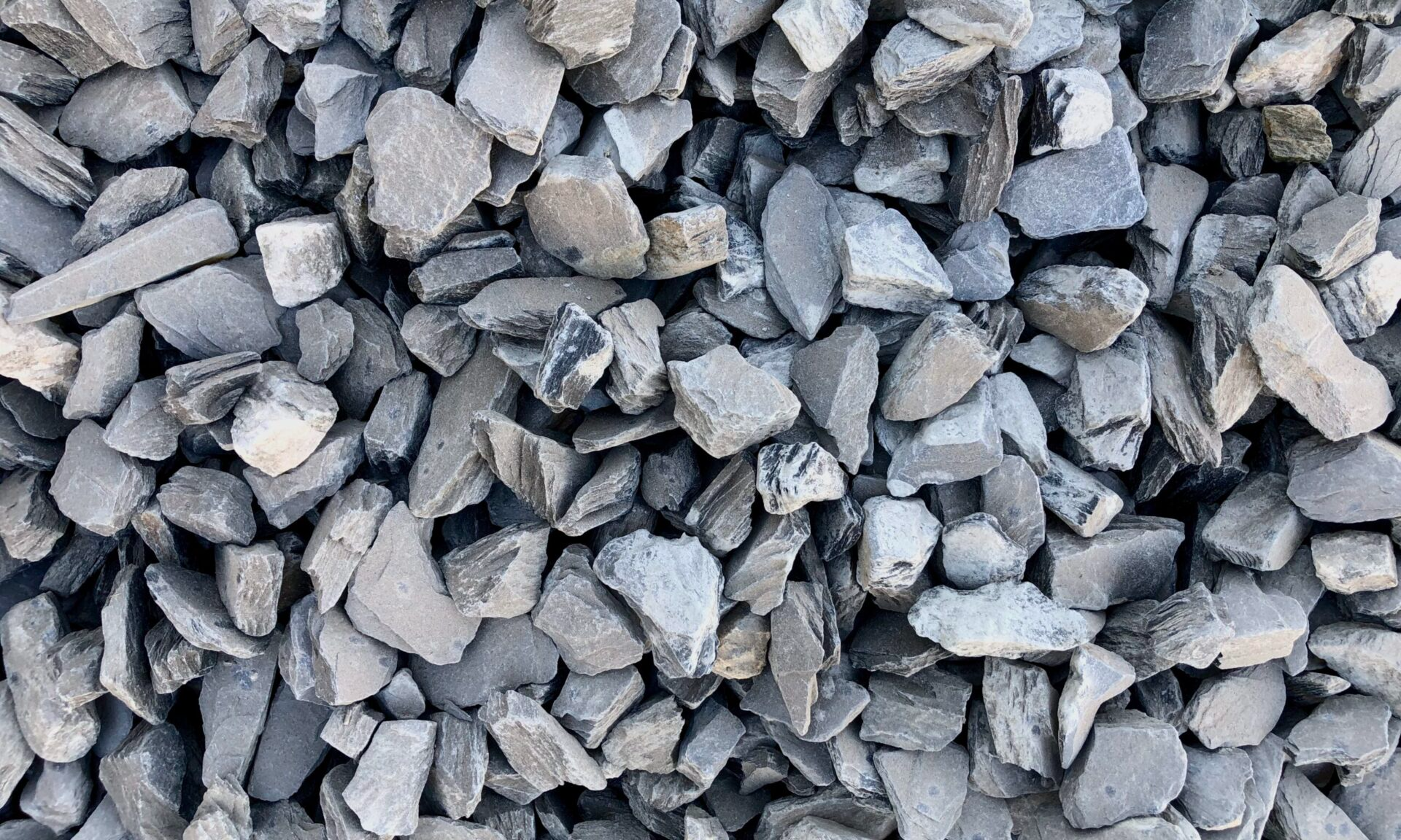 grey slate rocks