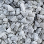 white stone gravel